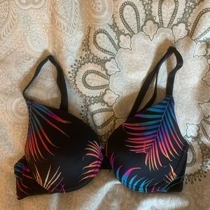 Padded push up bra